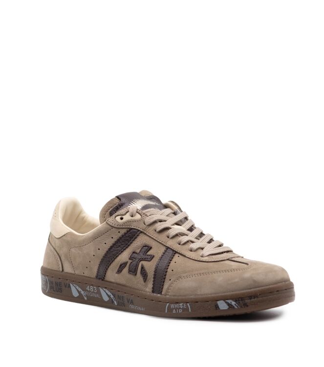 Premiata Premiata heren sneakers bruin Var8593 Premiata Heren Sneakers in Bruin online kopen