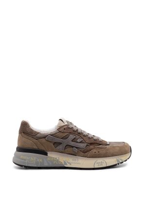 Premiata heren sneakers bruin combi