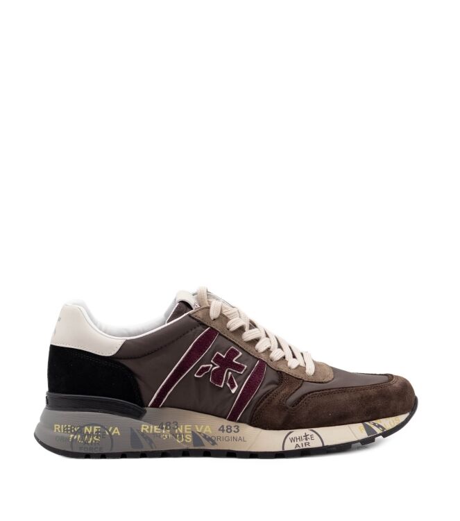 Premiata Premiata heren sneakers bruin Var8657 Premiata Heren Sneakers in Bruin online kopen