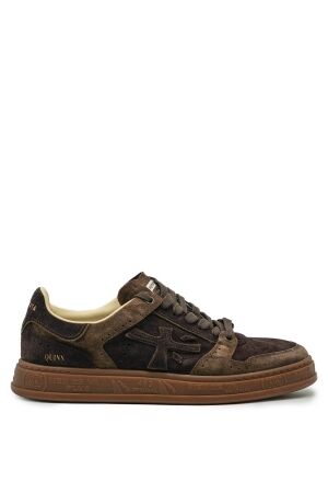 Premiata  heren sneakers donker bruin