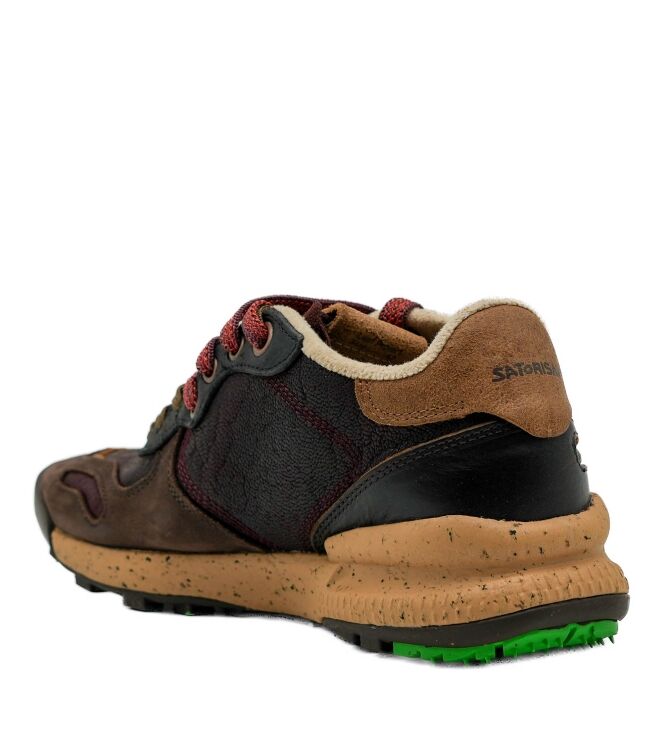 Satorisan Satorisan heren sneakers bruin rood Mahogany Red Satorisan heren sneakers bruin rood 69 bruin combi. Direct leverbaar uit de webshop van www.taft.nl/