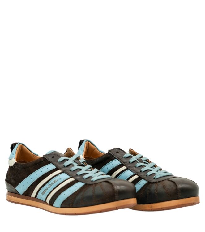 Kamo Gutsu Heren Sneakers in Bruin online kopen 