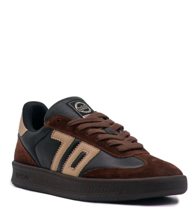 Back 70 Heren Sneakers in Zwart/Bruin online kopen 