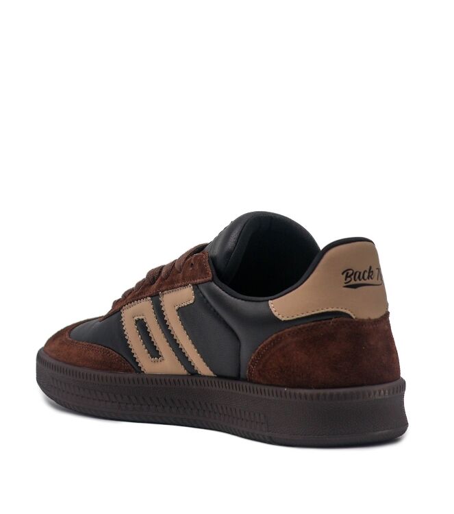 Back 70 Heren Sneakers in Zwart/Bruin online kopen 