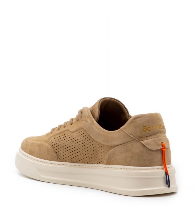 barracuda barracuda heren sneaker rubberzool naturel V2754 Tabacco Suede barracuda Heren Sneaker Rubberzool Naturel