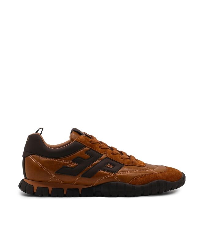 3P 3P heren sneakers cognac Vegetal Tan 3P Heren Sneakers in Naturel online kopen