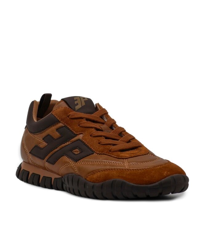 3P 3P heren sneakers cognac Vegetal Tan 3P Heren Sneakers in Naturel online kopen