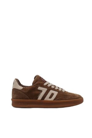 Back 70 heren sneakers camel suede