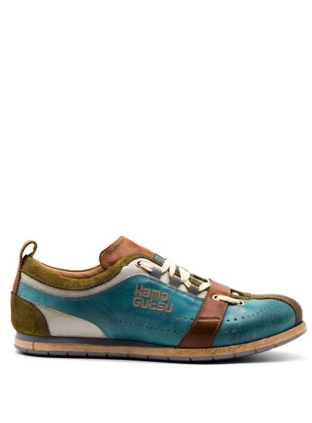 Kamo gutsu Heren sneakers groen combi