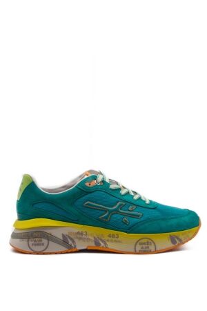 Premiata heren sneakers groen combi