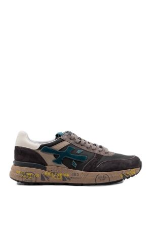 Premiata  heren sneakers grijs groen