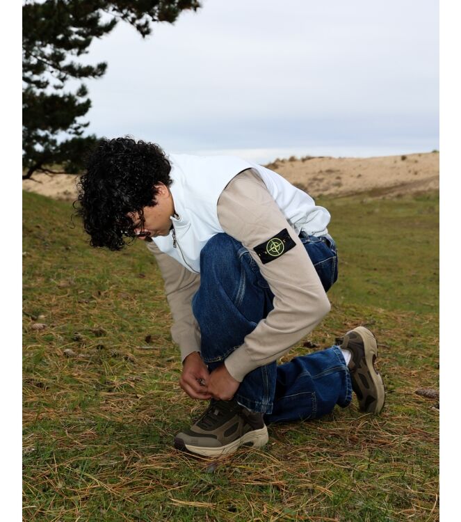 Napapijri Napapijri heren sneakers groen Gae Green Lichen Napapijri Heren Sneakers in Groen-Grijs online kopen