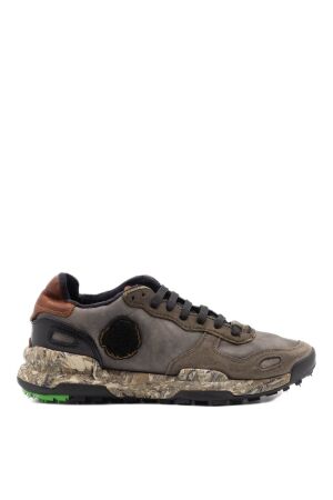 satorisan heren sneakers groen zwart