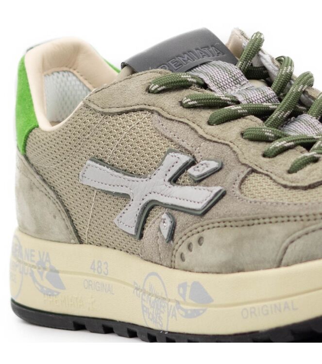 Premiata Heren Sneakers in Groen online kopen 