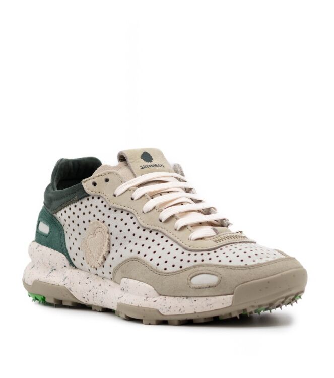 Satorisan Heren Sneakers in Groen Combi online kopen 