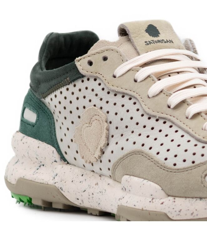 Satorisan Heren Sneakers in Groen Combi online kopen 