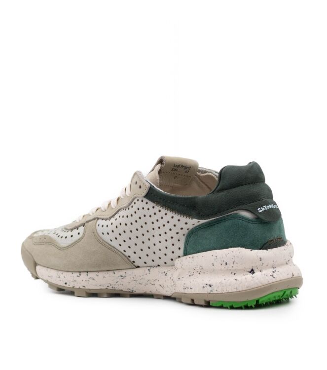Satorisan Heren Sneakers in Groen Combi online kopen 