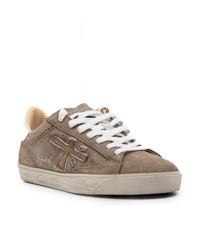 Premiata Premiata heren sneakers rubberzool groen Var.6221 Premiata Heren Sneakers in Groen online kopen