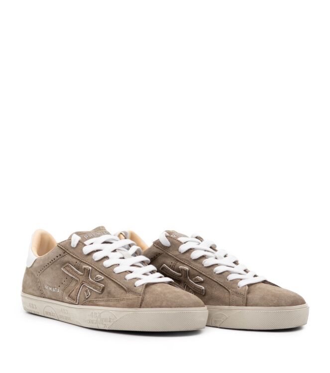 Premiata Premiata heren sneakers rubberzool groen Var.6221 Premiata Heren Sneakers in Groen online kopen