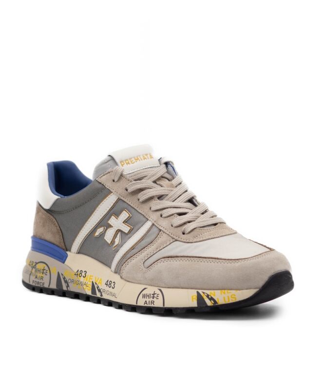 Premiata Heren Sneakers in Grijs online kopen 
