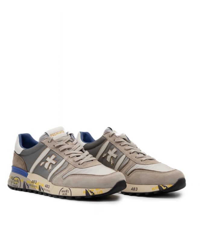 Premiata Heren Sneakers in Grijs online kopen 
