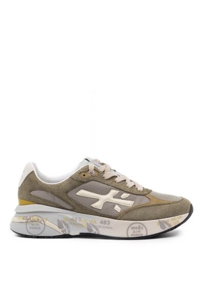 Premiata  heren sneakers rubberzolen groen