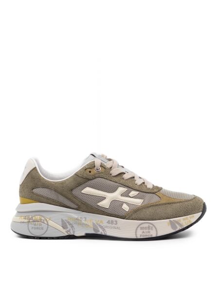 Premiata  Heren sneakers rubberzolen groen