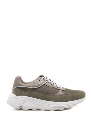 Duca Walking heren sneakers rubberzolen groen