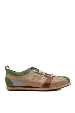 Kamo Gutsu heren sneakers groen combi