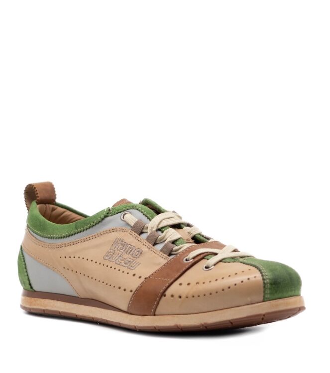 Kamo Gutsu Heren Sneakers in Groen Combi online kopen 