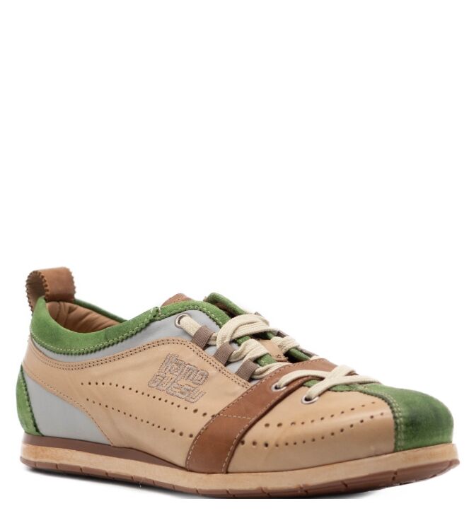 Kamo Gutsu Heren Sneakers in Groen Combi online kopen 