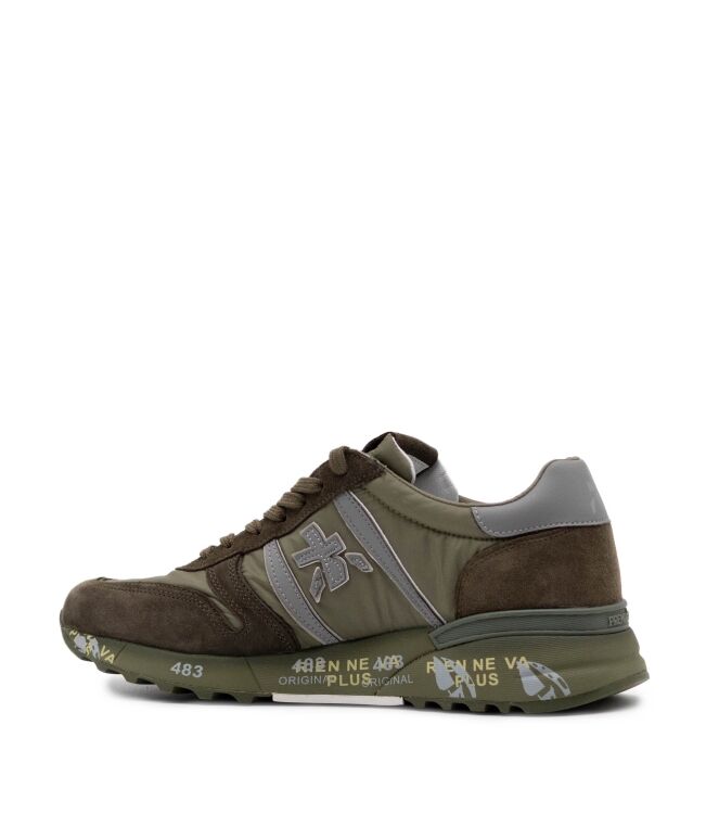 Premiata Premiata heren sneakers groen Var8409 Premiata Heren Sneakers in Groen online kopen