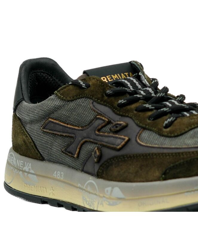 Premiata Heren Sneakers in Groen online kopen 