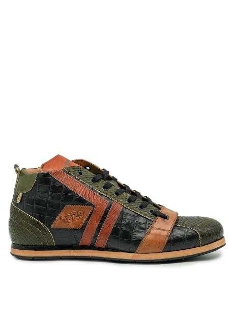 Kamo gutsu Heren sneakers donker groen