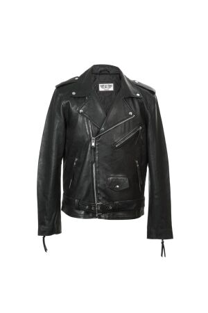 New Rock heren jassen zwart vegan