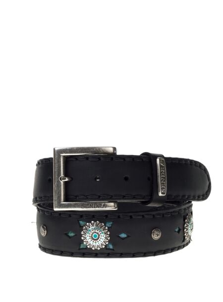 Sendra boots Dames riemen zwart