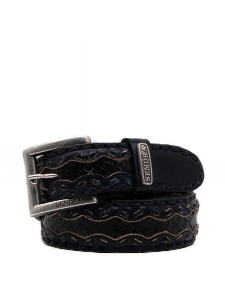 Sendra boots Heren riemen blauw combi