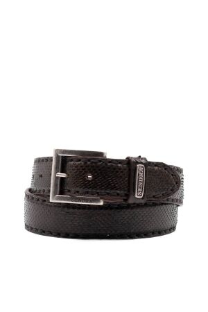 Sendra Boots heren riemen donker bruin piton
