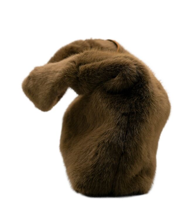 la strada la strada tassen Taupe Fur la strada Tassen Taupe Fur