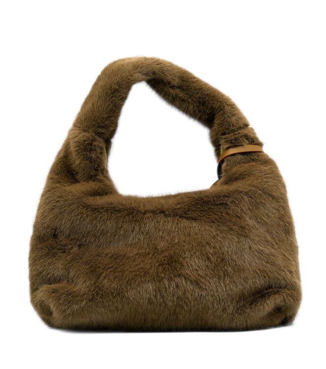 la strada la strada tassen Taupe Fur la strada Tassen Taupe Fur