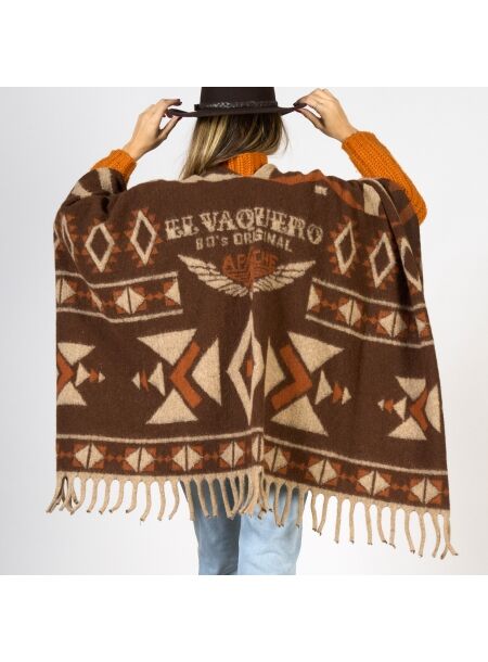 El vaquero Dames poncho´s bruin